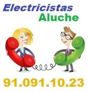 Telefono de la empresa electricistas Aluche